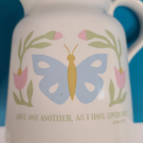 C.R. Gibson Ceramic Cream & Sugar Bowl Set - Picture 5 of 9